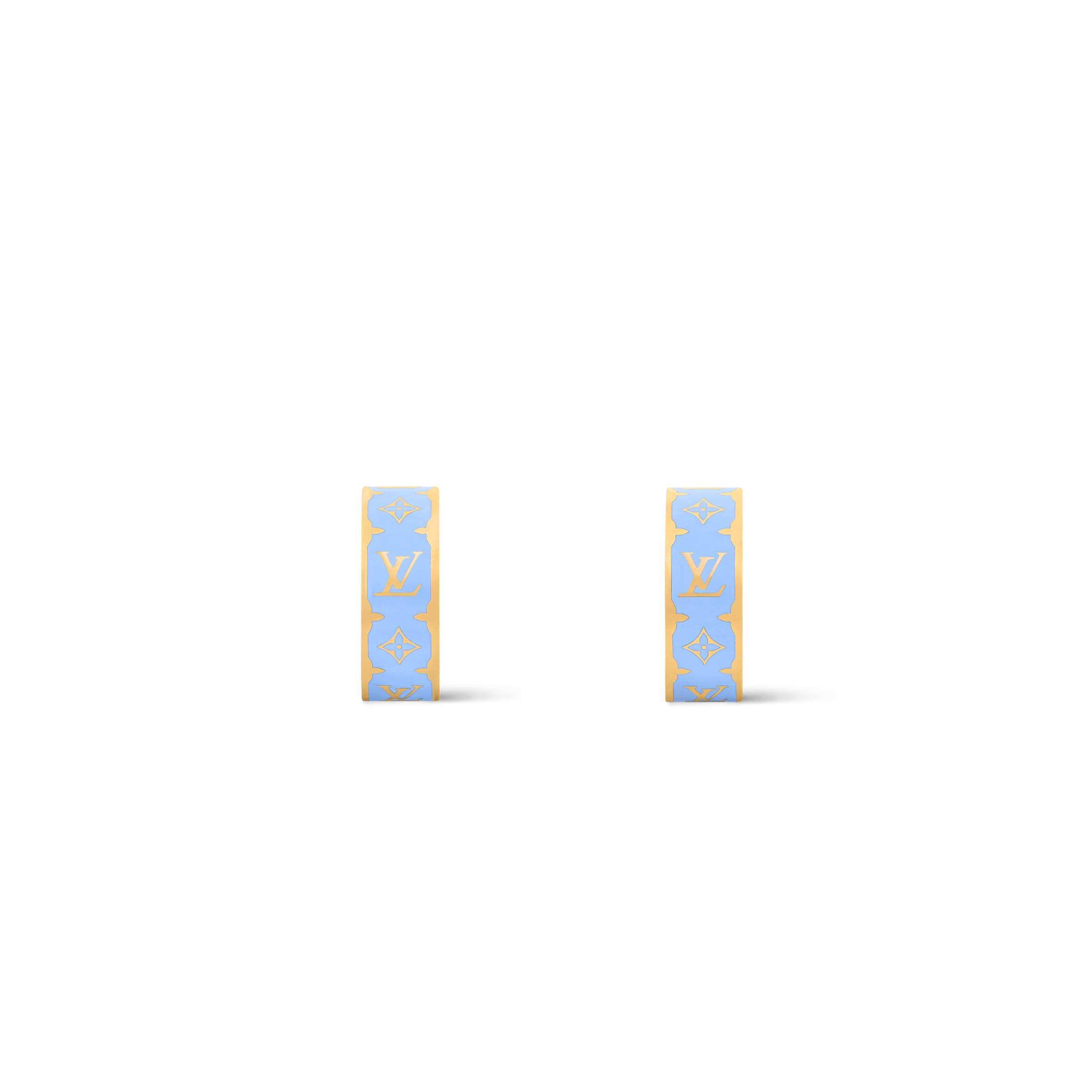 l**is V*t*n nanogram enamel earrings m01832